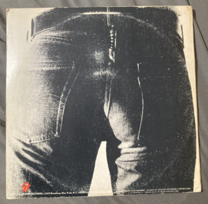 The Rolling Stones - Sticky Fingers back cover