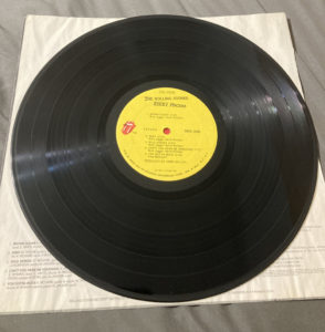 The Rolling Stones - Sticky Fingers vinyl