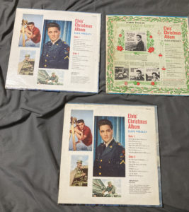 Elvis Xmas records