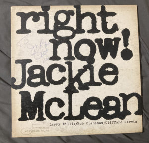 Jackie McLean Right Now