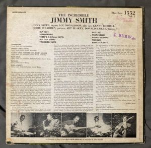Jimmy Smith At The Organ Volume 2