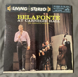 Harry Belaphonte at Carnegie Hall